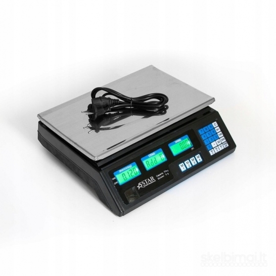 Elektroninės Svarstyklės 40kg