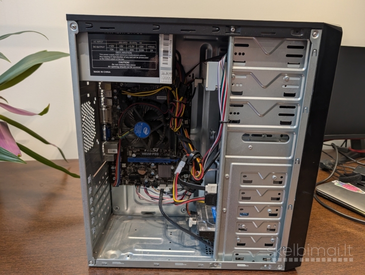 Stacionarus kompiuteris i3-4160, 4 GB DDR3-1600 RAM + monitorius