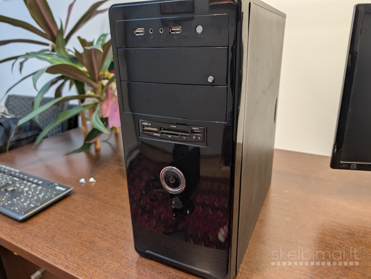 Stacionarus kompiuteris i3-4160, 4 GB DDR3-1600 RAM + monitorius