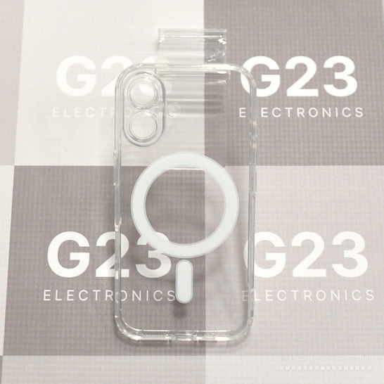 407 MagSafe Jelly dėklas su apsauga kamerai iPhone 16 WWW.G23.LT