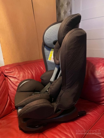 Naudota automobilinė kėdutė Autoserio, juoda sp./pilka sp., 9 - 18 kg