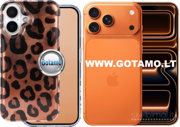 1916 Safari dėklai nugarėlės Apple iPhone 17/18 Pro Max WWW.G23.LT