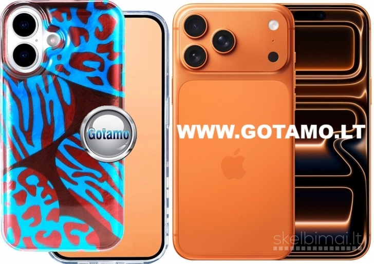1916 Safari dėklai nugarėlės Apple iPhone 17/18 Pro Max WWW.G23.LT