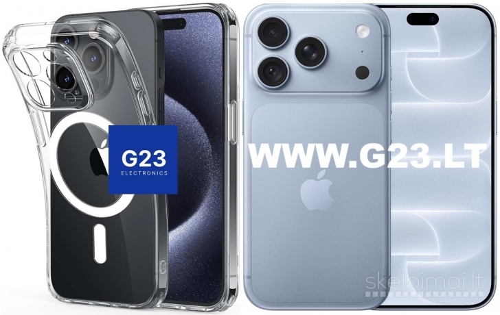 732 MagSafe Jelly dėklas su apsauga kamerai Apple iPhone 17/18 Pro WWW.G23.LT