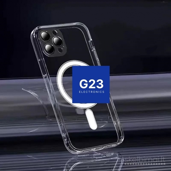 732 MagSafe Jelly dėklas su apsauga kamerai Apple iPhone 17/18 Pro WWW.G23.LT