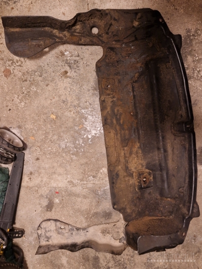 Opel Antara variklio dugno apsauga