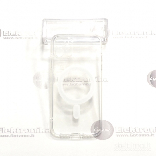 1919 MagSafe Jelly dėklas su apsauga kamerai iPhone 11 WWW.G23.LT