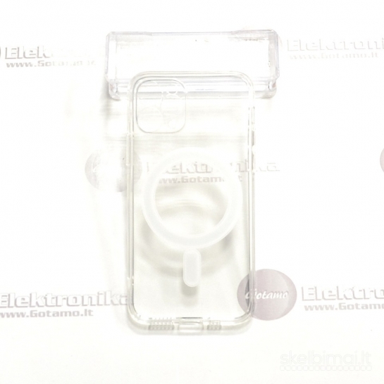 1920 MagSafe Jelly dėklas su apsauga kamerai iPhone 11 Pro WWW.G23.LT