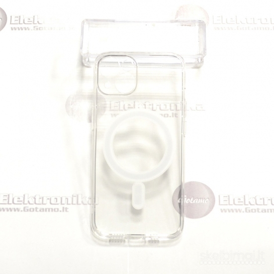 1924 MagSafe Jelly dėklas su apsauga kamerai iPhone 13 WWW.G23.LT