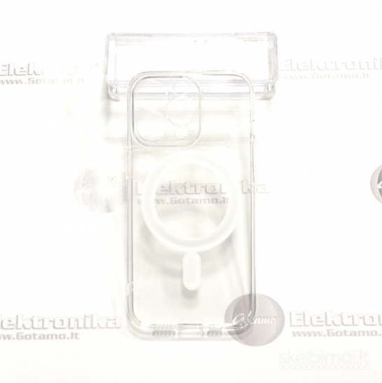 1925 MagSafe Jelly dėklas su apsauga kamerai iPhone 13 Pro WWW.G23.LT