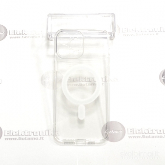 1926 MagSafe Jelly dėklas su apsauga kamerai iPhone 13 Pro Max WWW.G23.LT