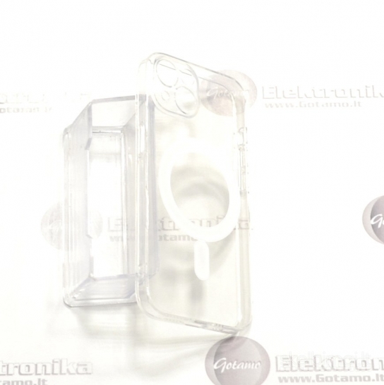 1927 MagSafe Jelly dėklas su apsauga kamerai iPhone 14 WWW.G23.LT