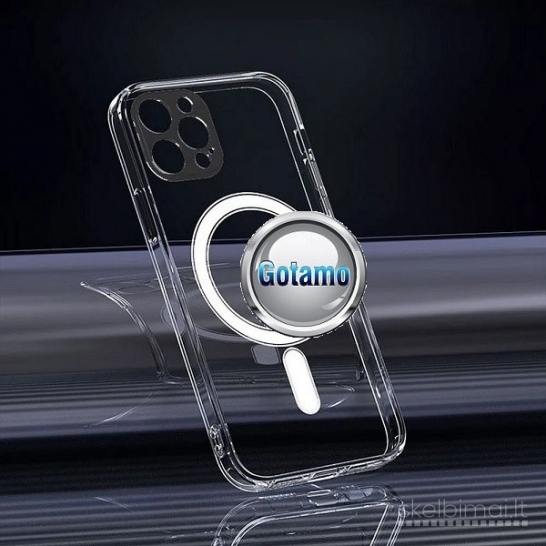 1929 MagSafe Jelly dėklas su apsauga kamerai iPhone 14 Pro WWW.G23.LT