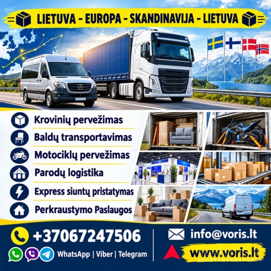 EXPRESS PERVEŽIMAI 24/7 LT-EUROPA-LT +370 672 47506 | +370 646 14499