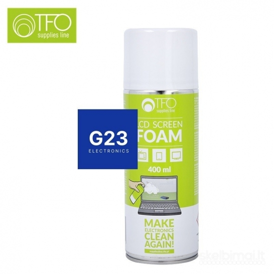 Ekranų valymo putos 400 ml TFO LCD Screen Foam WWW.G23.LT