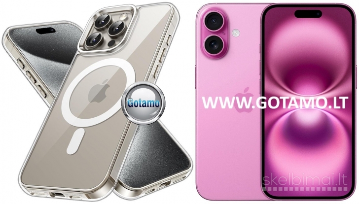 1942 MagSafe Jelly dėklas iPhone 16 WWW.G23.LT