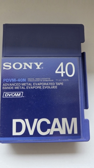 Sony Dvcam 40 skatmeninė vaizdo kasetė