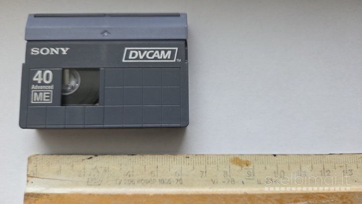 Sony Dvcam 40 skatmeninė vaizdo kasetė