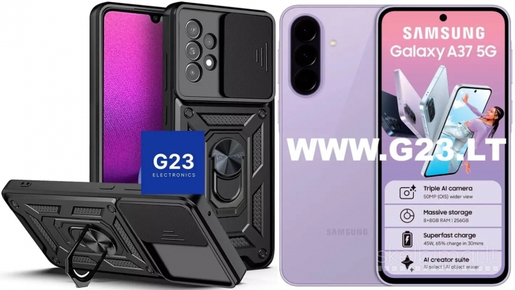 317 B-Ultra dėklas nugarėlė šarvai Samsung Galaxy A36 / A37 telefonams G23.LT