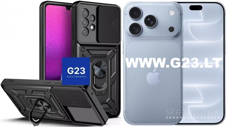 1946 B-Ultra dėklas šarvai iPhone 17/18 Pro WWW.G23.LT