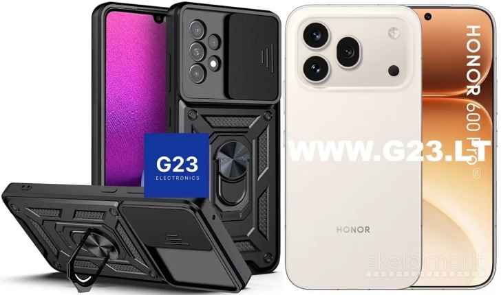 1947 B-Ultra dėklas šarvai Honor 600, 600 Pro WWW.G23.LT