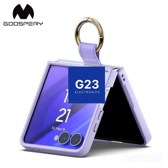 1952 Goospery Ring dėklas nugarėlė Samsung Galaxy Z Flip 7 WWW.G23.LT