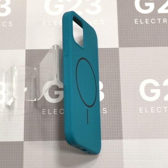 1953 MagSafe Gen3 dėklas nugarėlė Apple iPhone 12, 12 Pro žalias WWW.G23.LT