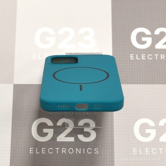 1953 MagSafe Gen3 dėklas nugarėlė Apple iPhone 12, 12 Pro žalias WWW.G23.LT