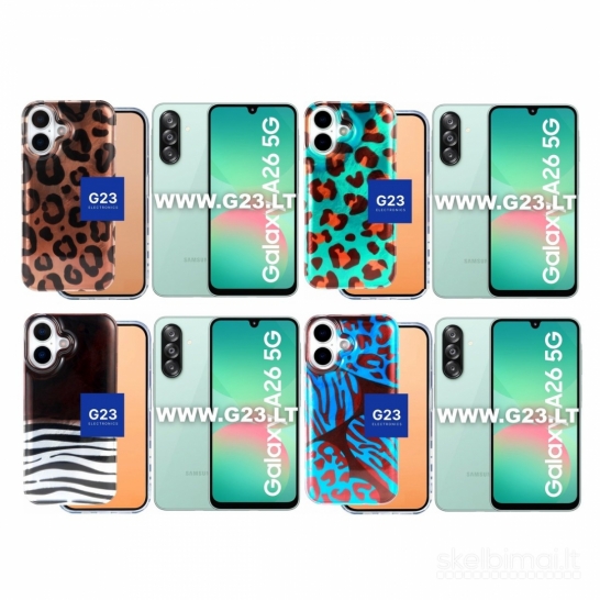 1956 Safari dėklai nugarėlės Samsung Galaxy A26 (SM-A266B) WWW.G23.LT