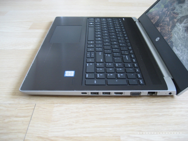 HP 450 G5 i3-7100U/ 128GB/ 8GB/ nauja baterija