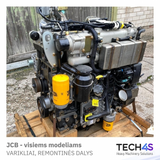 JCB TECHNIKOS DALYS IR SERVISAS