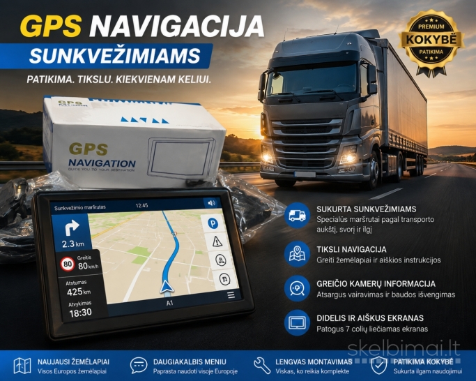 Nauja greita navigacija su igo primo truck europa 2026.05mėn Q4 žemėlapiai