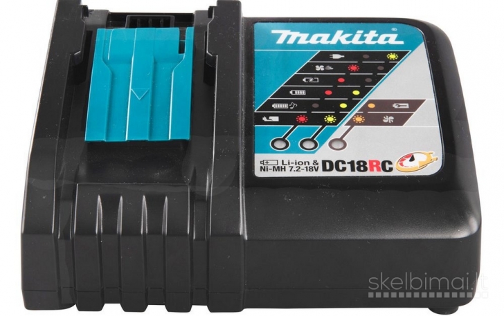 Naujas makita greito krovimo kroviklis 7,2v - 18v