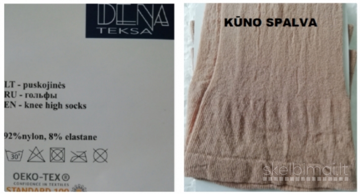 Kojinės iki kelių 20 Den
