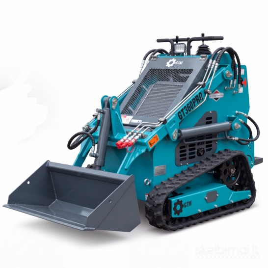 Mini krautuvas GTM GT 360 PRO Briggs & Stratton