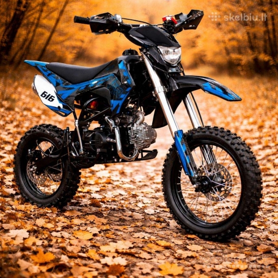 Krosinis motociklas XTR 607 125cc 14" / 12"