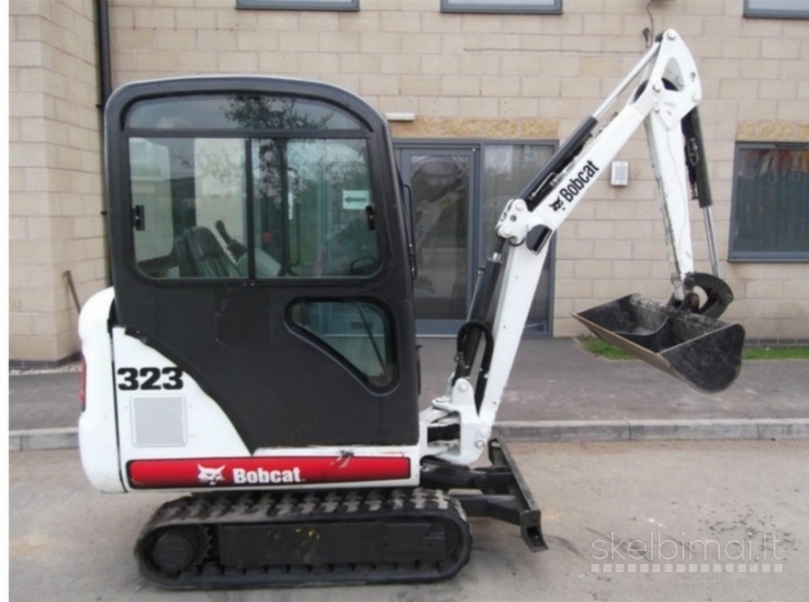 Bobcat 323 Mini Excavator-2009