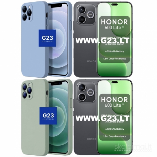 1959 B-Soft Plus dėklai nugarėlės Honor 600 Lite, Honor 600e WWW.G23.LT