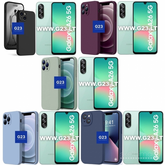 1961 B-Soft Plus dėklai nugarėlės Samsung Galaxy A26 WWW.G23.LT