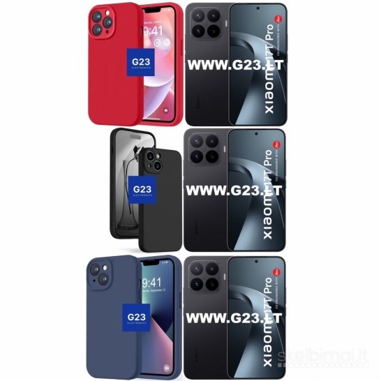 1964 B-Soft Plus dėklai nugarėlės Xiaomi 17T Pro WWW.G23.LT