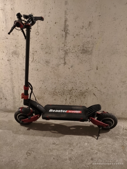 El. paspirtukas Beaster Scooter BS62ST, 2 x 1000 W, 52 V 22,4 Ah