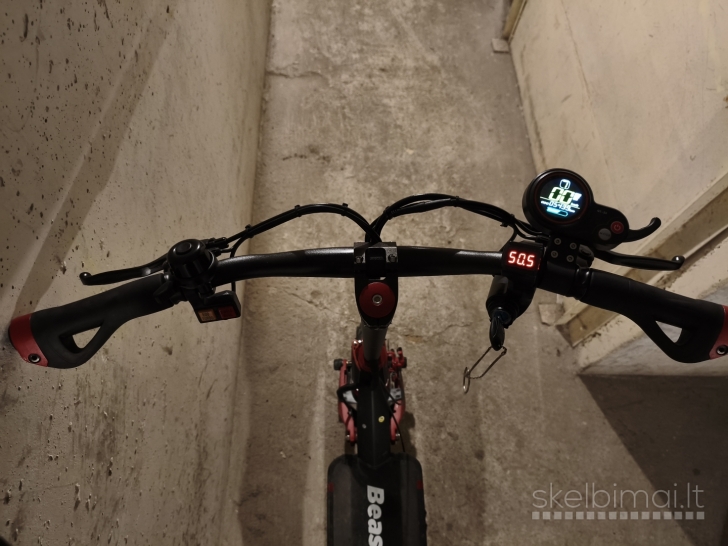El. paspirtukas Beaster Scooter BS62ST, 2 x 1000 W, 52 V 22,4 Ah
