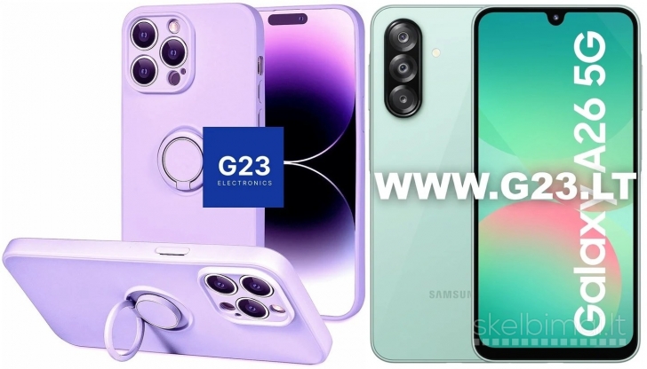 1965 B-Hold Plus dėklai nugarėlės Samsung Galaxy A26 telefonui WWW.G23.LT