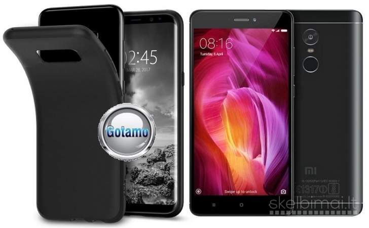 1980 B-matte dėklas Xiaomi Redmi Note 4 / Redmi Note 4X WWW.G23.LT