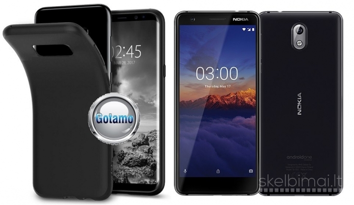 1986 B-matte dėklas Nokia 3.1 WWW.G23.LT
