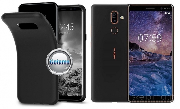 1987 B-matte dėklas Nokia 7 Plus WWW.G23.LT