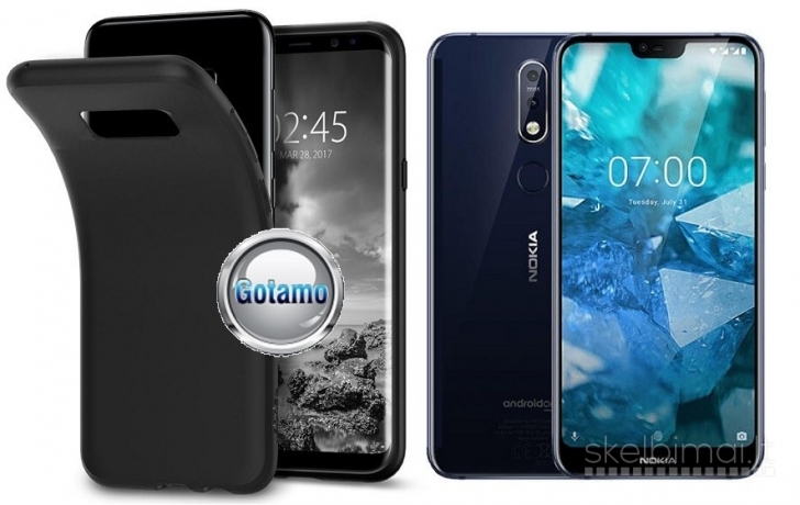 1997 B-matte dėklas Nokia 7.1 WWW.G23.LT