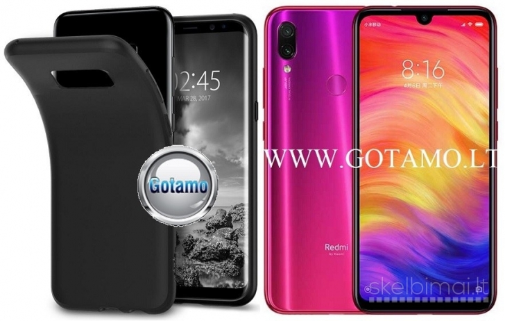 2012 B-matte dėklas Xiaomi Redmi Note 7 / Redmi Note 7 Pro WWW.G23.LT