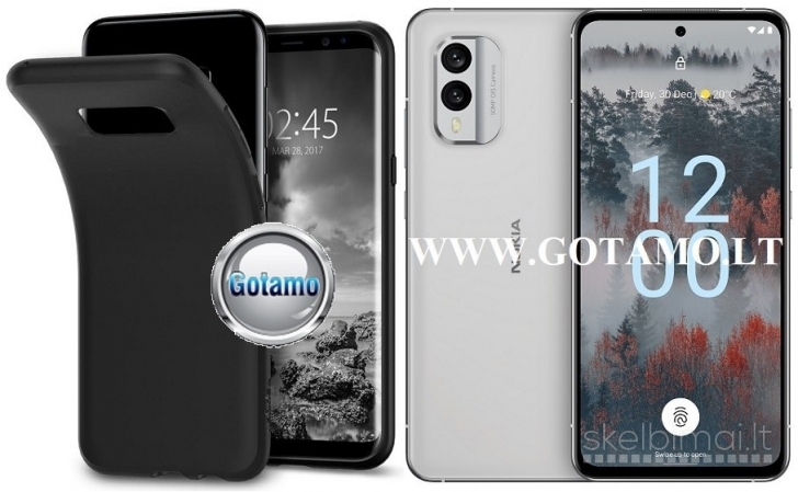 2018 B-matte dėklas Nokia X30 WWW.G23.LT