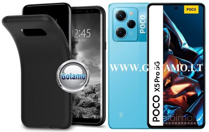 2020 B-matte dėklas Xiaomi Poco X5 Pro WWW.G23.LT